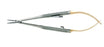 BR Surgical - Needle Holder 5-1/4 Inch Length Straight Smooth Tips Round Handle with Catch - BR24-72214