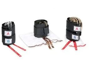 A.T.S. - Cylindrical Tourniquet Cuff 18 Inch Length Single Port, Dual Bladder, Without Sleeve - 60708510200