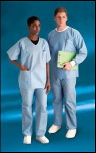 Cardinal Converters Scrub Pants Medium Blue Unisex - 23602PE