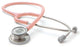 American Diagnostic Corp Adscope Clinician Stethoscope Pink 1-Tube 22 Inch Tube Double Sided Chestpiece - 608P