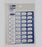 Health Care Logistics CARD, BLISTER SET 31DAY XLG (250/PK) - 17176