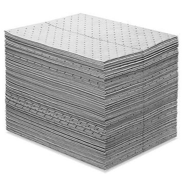 PAD, FLOOR SPILL UNIV HVY ABSRB GRY