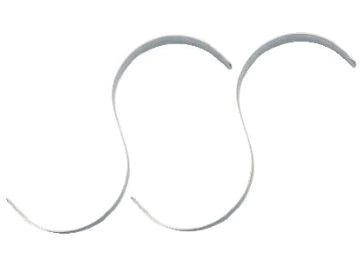 BR Surgical - Retractor S Curve Large - BR18-10107
