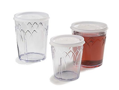 Culinary Depot Inc LID, F/TUMBLER DXFT907/1207 DISP W/STRAW SLOT (1000/CS) - 5900ST8714