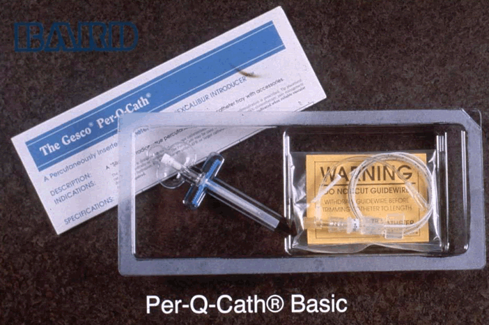 Bard CATHETER, PICC PER-Q-CATH BASIC 4FR (5/CS) - 3254105