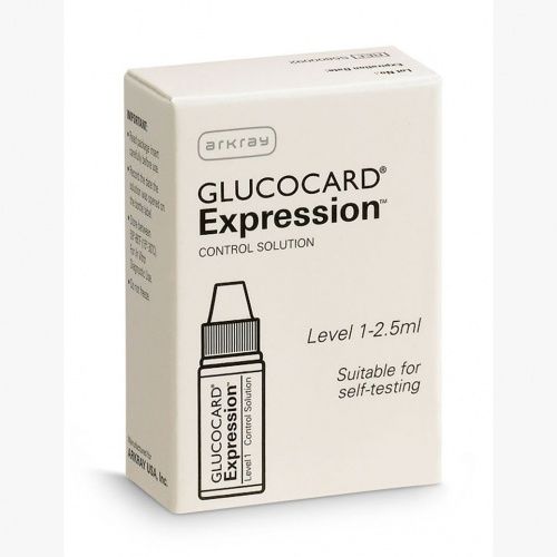 Arkray USA Glucocard Expression Control Solution Blood Glucose Level 1 1 X 2.5 mL - 570005