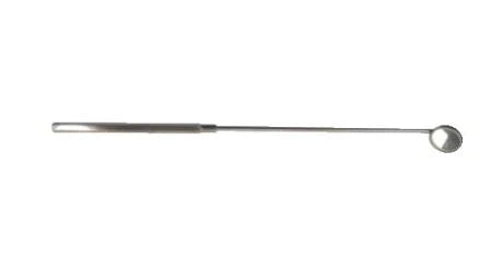 BR Surgical - Laryngeal Mirror Size 10 / 30 mm Stainless Steel With Handle - BR52-27230