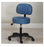 Clinton Industries Exam Stool Backrest Pneumatic Height Adjustment 5 Casters Desert Tan - 2135-21-3DT