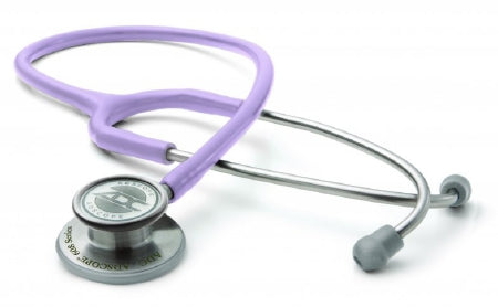 American Diagnostic Corp Adscope Clinician Stethoscope Lavender 1-Tube 22 Inch Tube Double Sided Chestpiece - 608LV