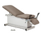 Clinton Industries Shrouded Power Table with Stirrups Power Height 450 Lbs. - 81360-3WW