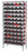 Akro-Mils SHELVING KIT, WIRE BIN 36468 60BINS 14"X36"X74" W/INDICATOR - AWS143636462BK