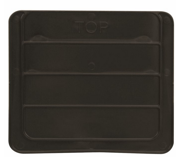 Akro-Mils Super-Size AkroBins Bin Width Divider 6-3/8 Inch Black Polypropylene - 41284