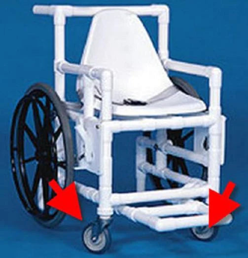 IPU - Front Caster - AC CSTR SS 5 NL