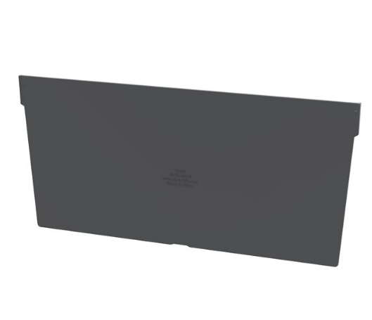 Akro-Mils ShelfMax Bin Width Divider 5 Inch Black Polypropylene - 40030