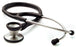 American Diagnostic Corp Adscope 602 Cardiology Stethoscope Black 1-Tube 19 Inch Tube Double Sided Chestpiece - 602BK