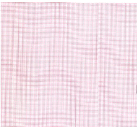 Burdick - Diagnostic Recording Paper Thermal Paper 8-1/2 Inch X 183 Foot Z-Fold Red Grid - 7G31334595