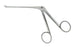 BR Surgical - Nasal Forceps Weil-Blakesley 7-1/2 Inch Length Surgical Grade Stainless Steel NonSterile NonLocking Finger Ring Handle Angled Up 45° 3.0 mm Fenestrated Thru-Cutting Jaws - BR46-23775