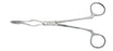 BR Surgical - Forceps St. Clair-Thompson 7 Inch Length Surgical Grade Stainless Steel NonSterile NonLocking Finger Ring Handle Straight - BR46-19918
