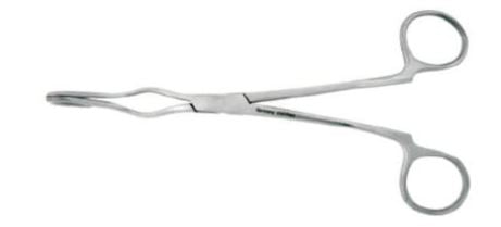 BR Surgical BR Surgical Forceps St. Clair-Thompson 7 Inch Surgical Grade Stainless Steel NonSterile NonLocking Finger Ring Handle Straight - BR46-19918