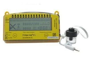 Fridge-tag 2L - Freezer Vaccine Data Logger with Alarm Fahrenheit / Celsius -22° to +131°F (-30° to +55°C) Glycol Bottle Probe Battery Operated - 10852-524