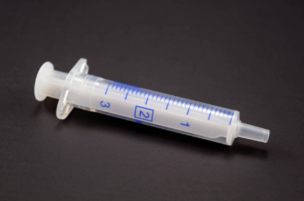 AirTite Products Norm-Ject General Purpose Syringe 3 mL Individual Pack Luer Lock Tip Without Safety - AL3