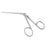 BR Surgical Micro Ear Forceps 3-1/4 Inch Surgical Grade Stainless Steel NonSterile NonLocking Finger Ring Handle Straight 0.5 mm Oval Cups - BR44-36045
