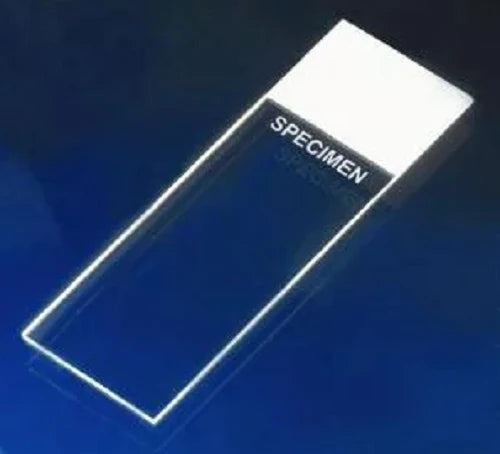 Colorfrost - Microscope Slide 25 X 75 X 1 mm Yellow End - 8951F-006