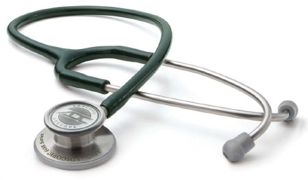 American Diagnostic Corp Adscope Clinician Stethoscope Green 1-Tube 22 Inch Tube Double Sided Chestpiece - 608DG