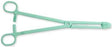 Bioseal Sponge Forceps 9-1/2 Inch Sterile Finger Ring Handle - KI0104/50