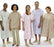 Hospitex / Encompass Group Patient Exam Gown Adult Blue Pinwheel Print - 45266-BPNB