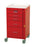 Mini Line - Emergency Cart 12.6 X 16.75 Inch White (3)-3 Inch, (1)-6 Inch, (1)-9 Inch Drawer Configuration, 12.6 X 16.75 Inch Internal Drawer - 3145B