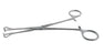 BR Surgical - Intestinal Forceps Babcock 6-1/4 Inch Length Stainless Steel NonSterile Ratchet Lock Finger Ring Handle 9 mm Jaw - BR64-16016