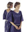 Hospitex / Encompass Group - Patient Exam Gown One Size Fits Most Snowflake Print Print Reusable - 45252-KEY
