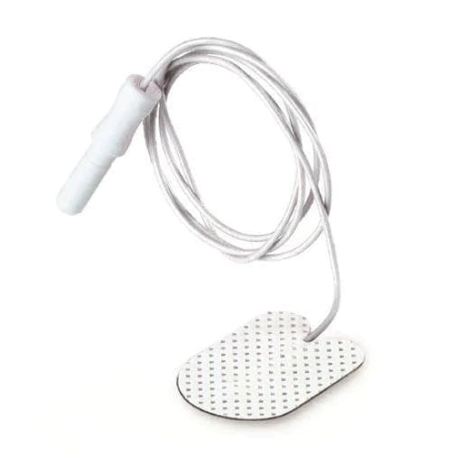 Ambu Neuroline 710 - EMG Adhesive Electrode with Leadwire 20 X 28 mm X 60 Inch Lead Length Silver / Silver Chloride NonSterile Duck Foot Tip Disposable - 71002-SC/12