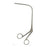 BR Surgical - Laryngeal Polyp Forceps Jurasz 9 Inch Length Finger Ring Handle Up Open - BR52-11504
