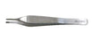 BR Surgical BR Surgical Tissue Forceps Adson-Brown 4-3/4 Inch Surgical Grade Stainless Steel / Tungsten Carbide NonSterile NonLocking Thumb Handle Straight 7 X 7 Side Grasping Teeth - BR10-18912