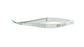 Miltex Miltex Corneal Scissors Castroviejo 3-3/4 Inch Length OR Grade Stainless Steel (German) NonSterile Thumb Handle w/Spring Angled Blade Blunt/Blunt - 18-1572
