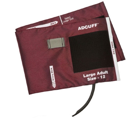American Diagnostic Corp Adcuff Blood Pressure Cuff and Bladder Kit Adult Large 34 - 50 cm Nylon - 845-12XBD-1F