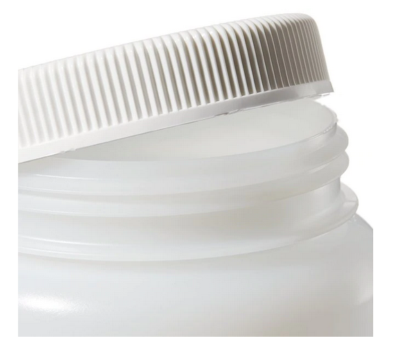Fisher Scientific BOTTLE, LAB HDPE WIDE MOUTH NALGENE 1/2 GLASS W/CLSR (6/CS) - 21200005