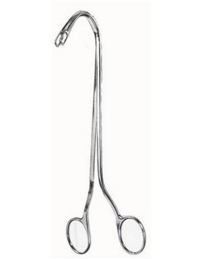 BR Surgical Kidney Stone Forceps Randall 9 Inch One Quarter Curved 1/4 Curve - BR62-23101