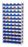 Akro-Mils SHELVING KIT, WIRE BIN 36462 60BINS 14"X36"74" W/INDICATOR - AWS143636462B