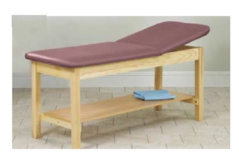 Clinton Industries ETA Classic Series H-Brace Treatment Table Fixed Height 400 Lbs. - 1010-27-3BK/1NT