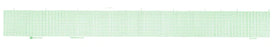 Graphic Controls Industrial - Diagnostic Recording Paper Thermal Paper 50 mm X 30.48 Meter Roll Green Grid - 7G10784107