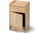 Hausmann Industries Bedside Cabinet Gray 1 Drawer 1 Door - 9018-10-927