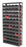 Akro-Mils SHELVING KIT, STEEL BIN 36462 60BINS 12"X36"X79" W/INDICATOR - AS127936462BK