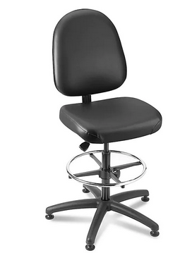 Deluxe Work Stool Black