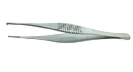 BR Surgical - Tissue Forceps Ferris-Smith 7 Inch Length Surgical Grade Stainless Steel NonSterile NonLocking Thumb Handle Straight 1 X 2 Teeth - BR10-24618
