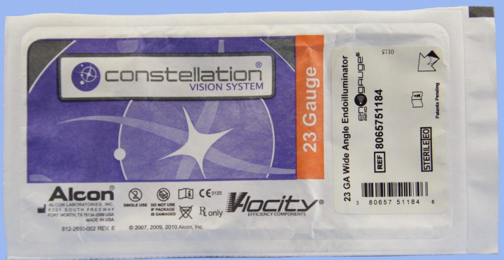 Alcon Constellation Endoilluminator 23 Gauge, Wide Angle, Sapphire - 8065751184
