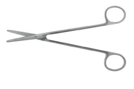 BR Surgical BR Surgical Dissecting Scissors Metzenbaum 11 Inch Length Surgical Grade Stainless Steel NonSterile Finger Ring Handle Straight Blunt/Blunt - BR08-28028
