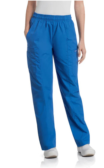 Landau Uniforms - Scrub Pants Cargo Large Wine Female - 2035LRGRWMST